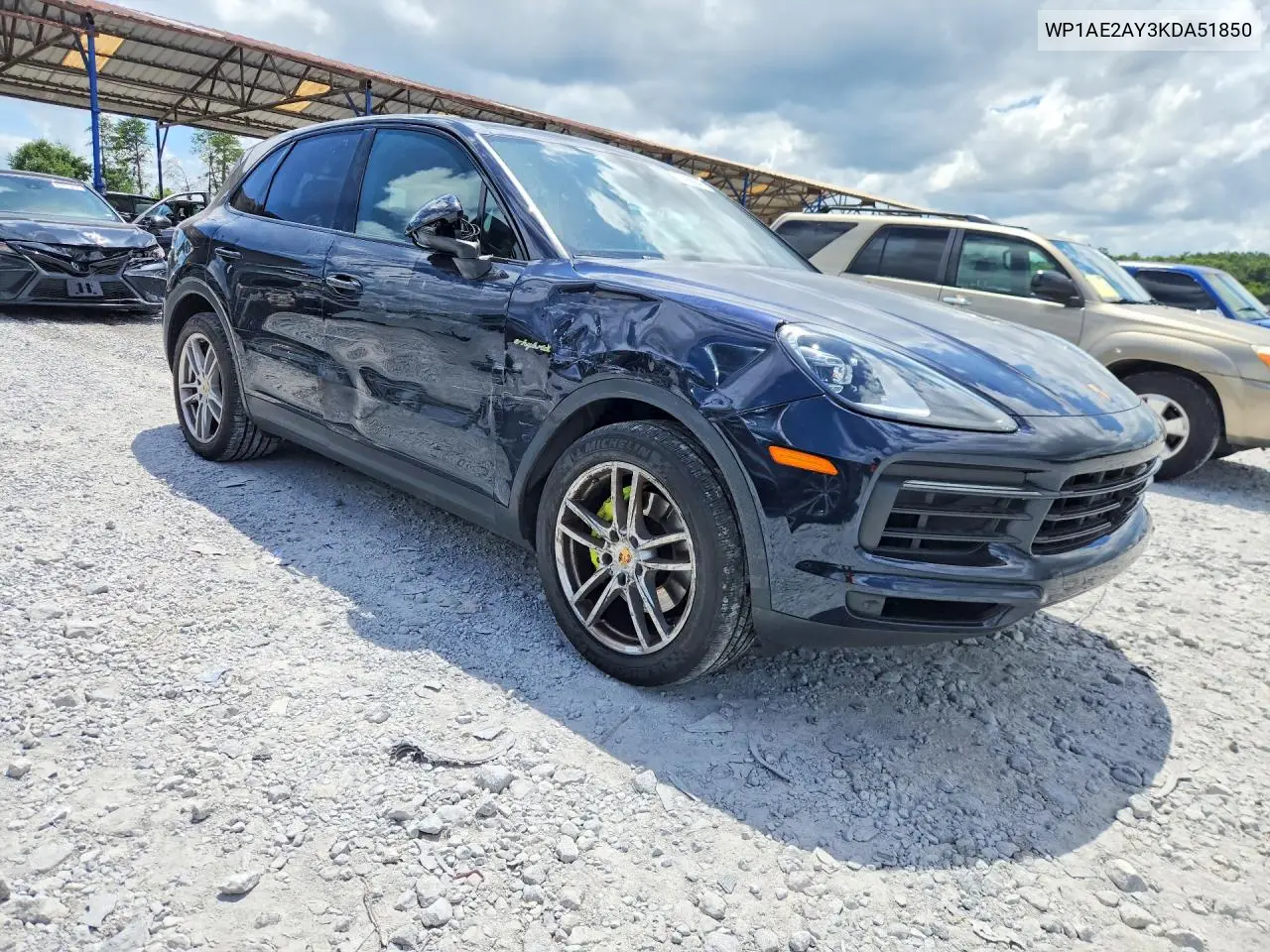 2019 Porsche Cayenne Se Hybrid VIN: WP1AE2AY3KDA51850 Lot: 61866546