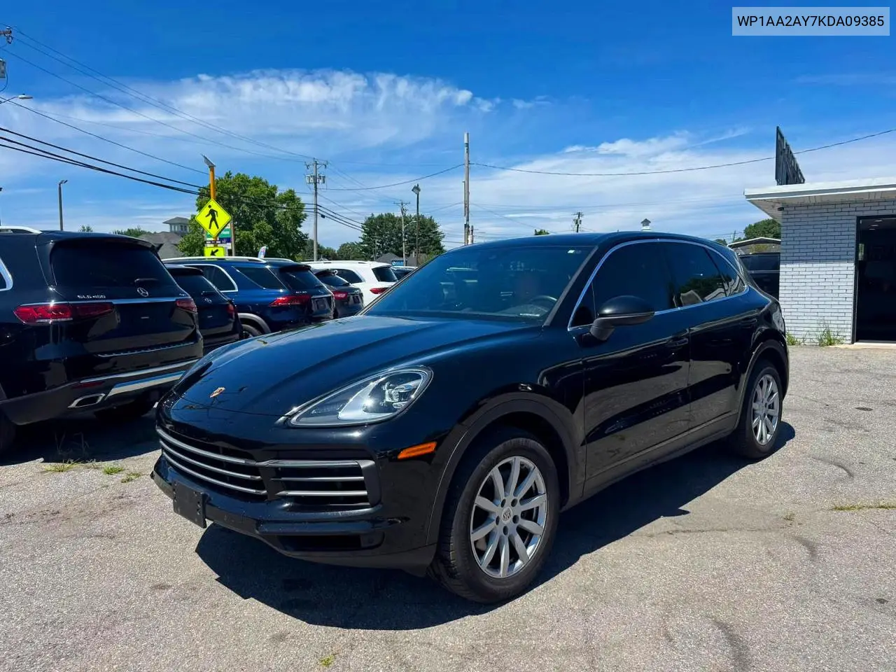 2019 Porsche Cayenne VIN: WP1AA2AY7KDA09385 Lot: 62313976
