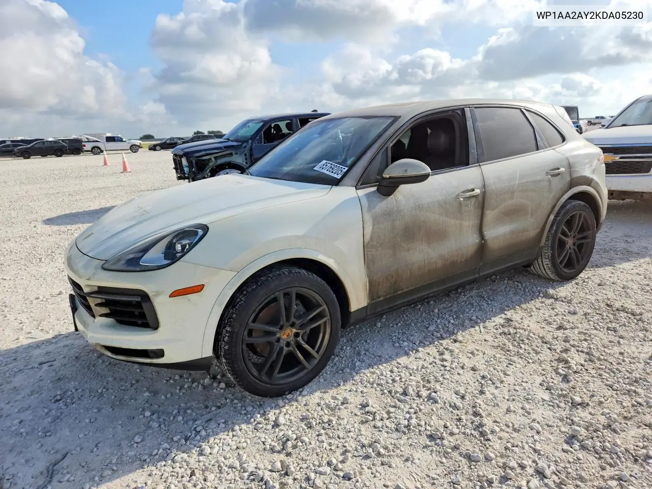 2019 Porsche Cayenne VIN: WP1AA2AY2KDA05230 Lot: 85769205