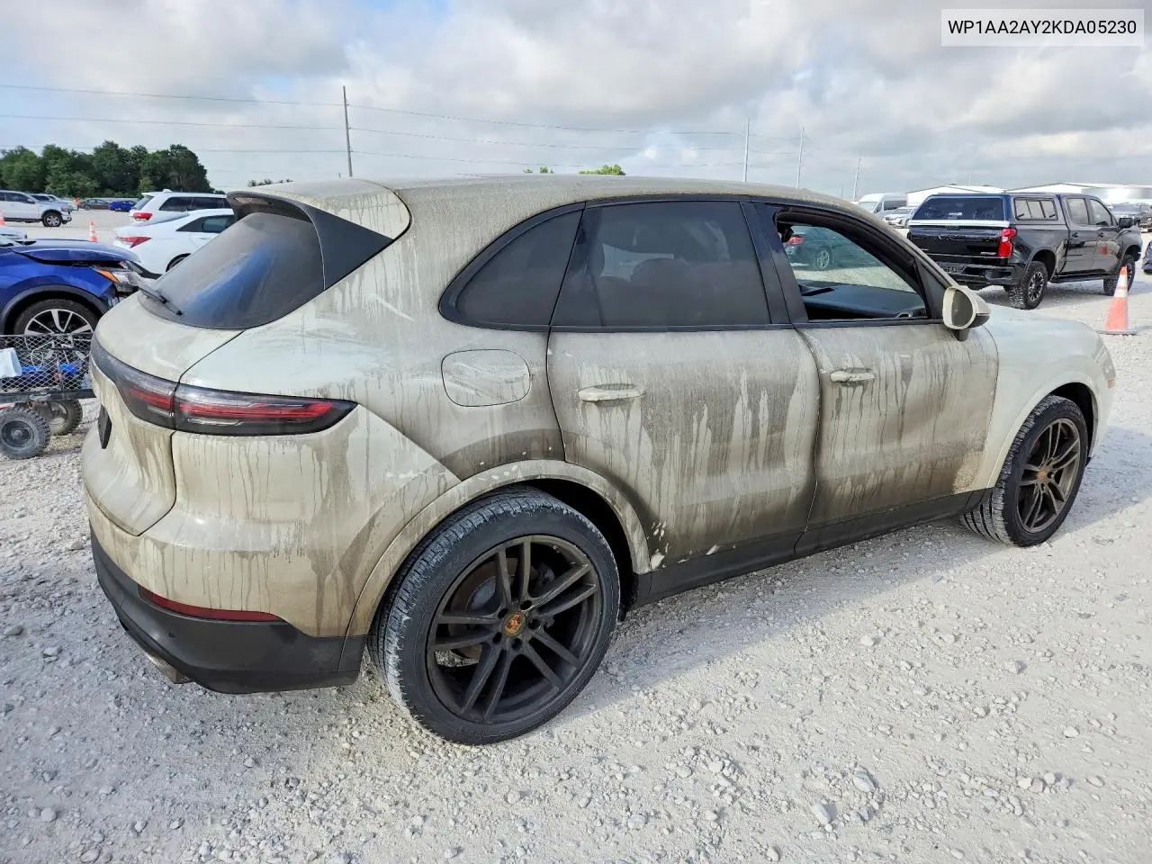 2019 Porsche Cayenne VIN: WP1AA2AY2KDA05230 Lot: 85769205