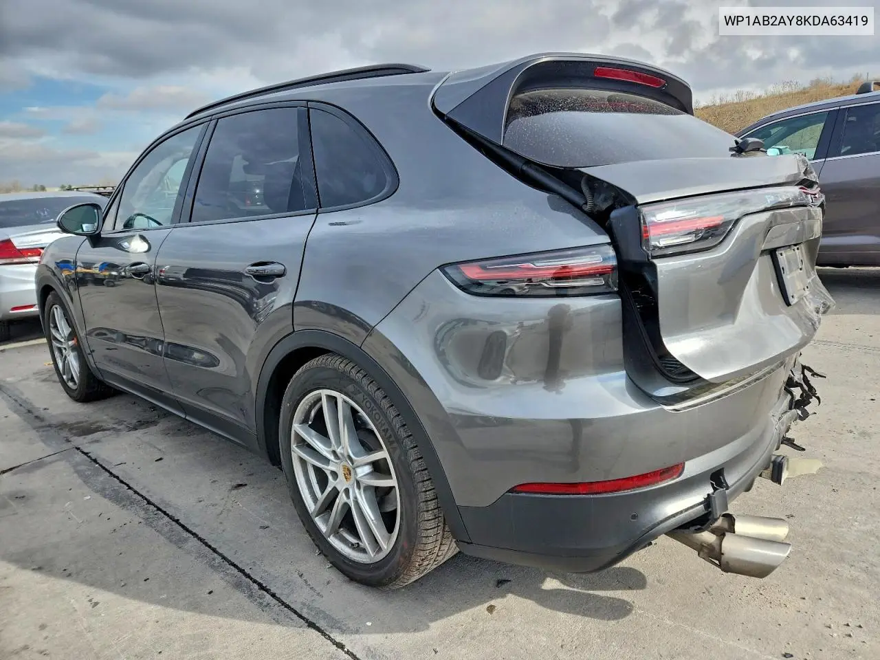 WP1AB2AY8KDA63419 2019 Porsche Cayenne S