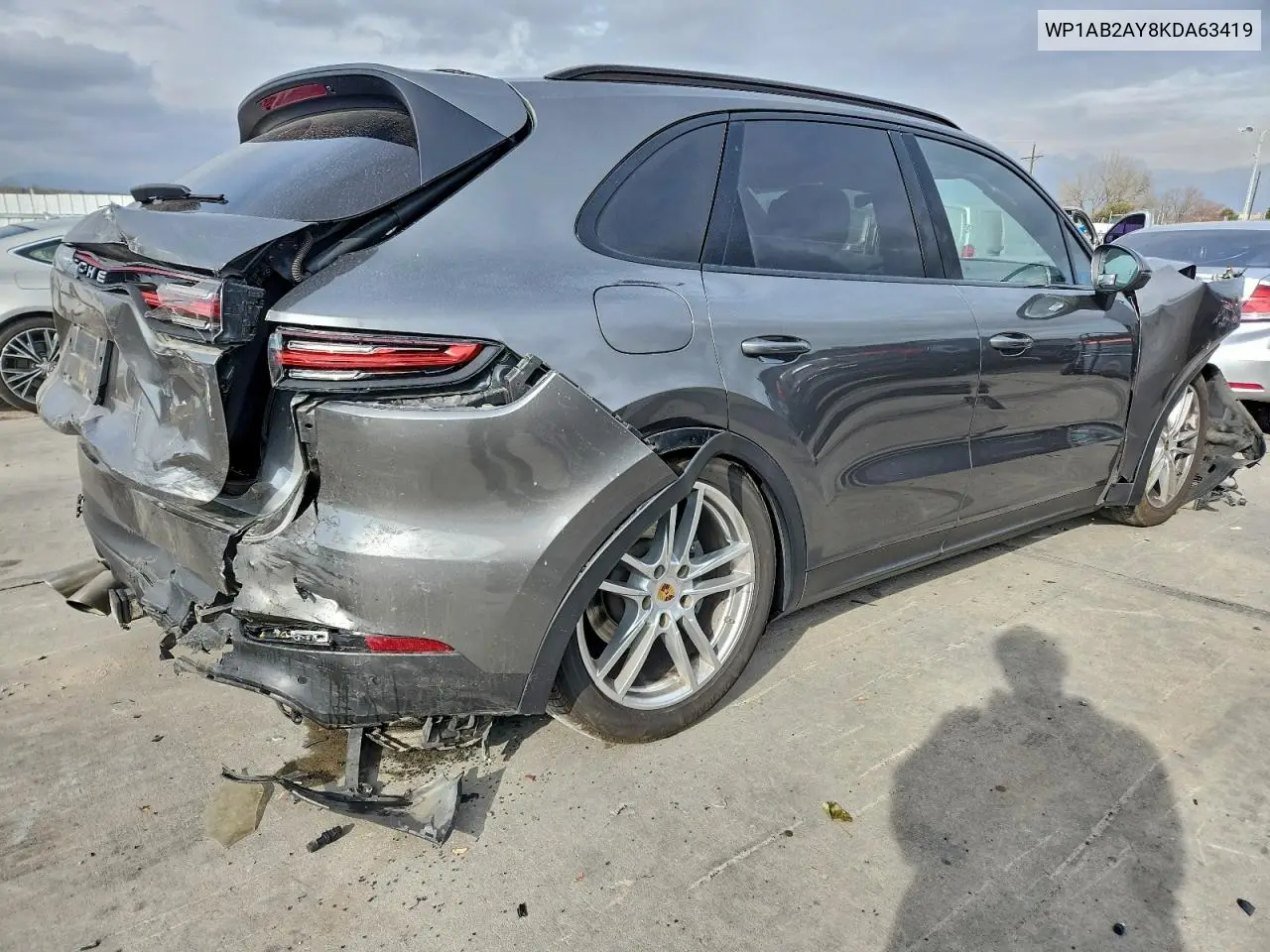 WP1AB2AY8KDA63419 2019 Porsche Cayenne S