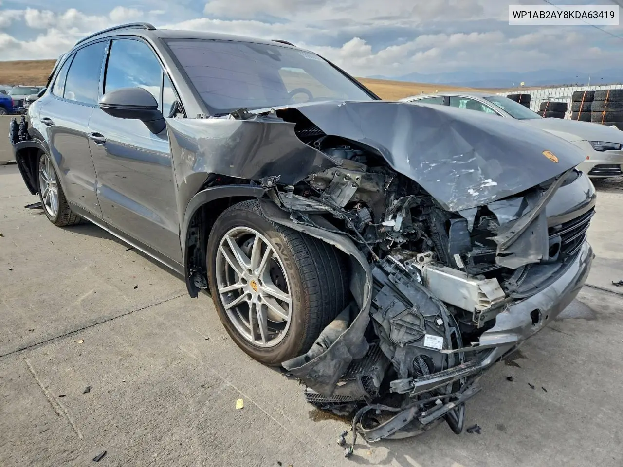 WP1AB2AY8KDA63419 2019 Porsche Cayenne S