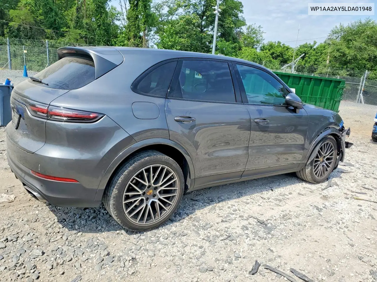 2020 Porsche Cayenne VIN: WP1AA2AY5LDA01948 Lot: 57552366