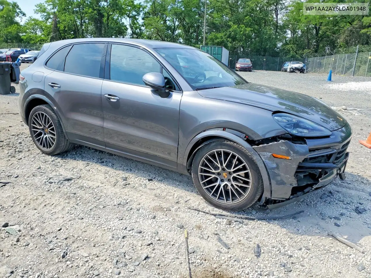 2020 Porsche Cayenne VIN: WP1AA2AY5LDA01948 Lot: 57552366