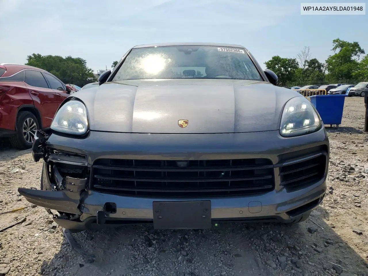 2020 Porsche Cayenne VIN: WP1AA2AY5LDA01948 Lot: 57552366