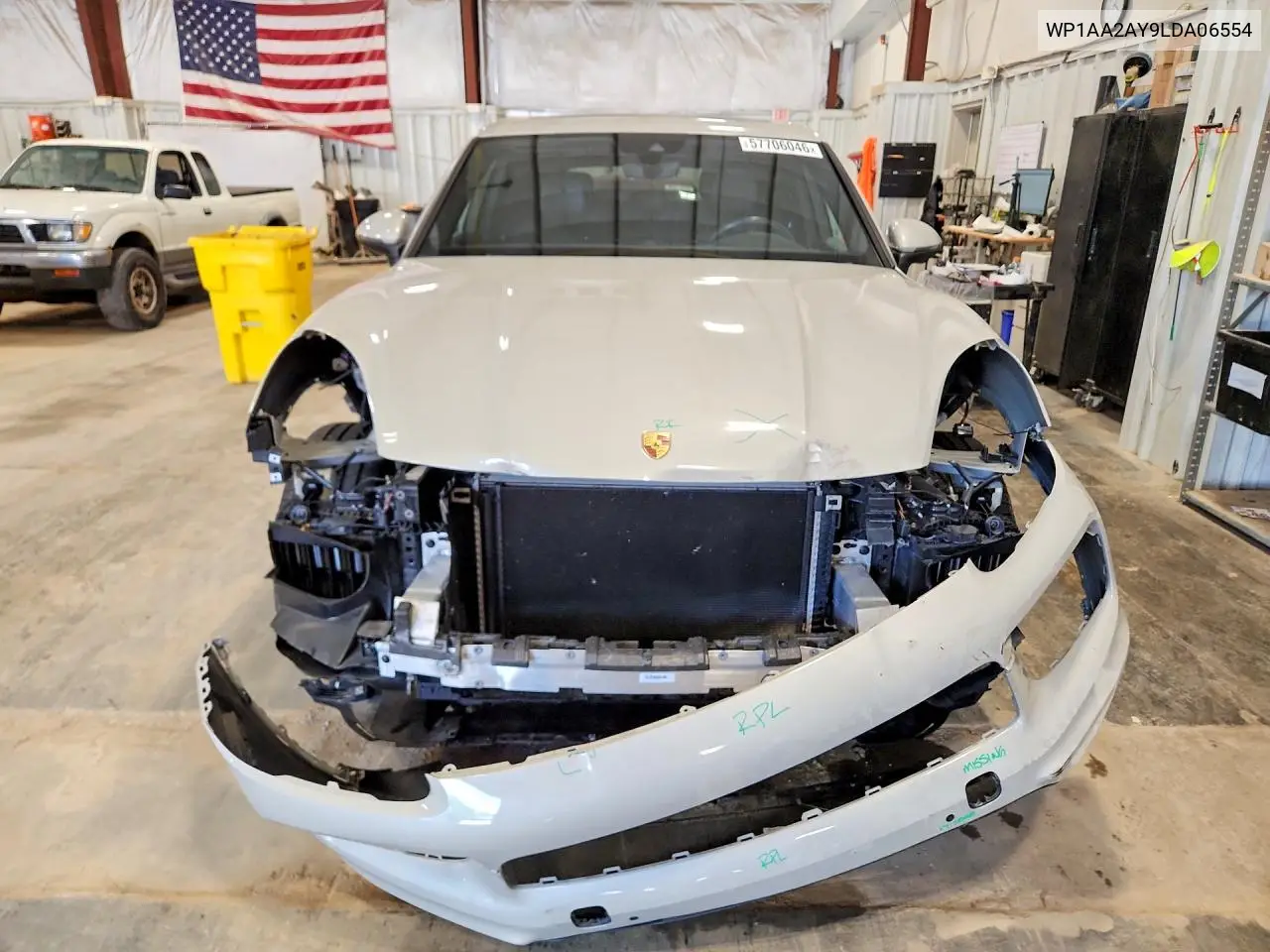 2020 Porsche Cayenne VIN: WP1AA2AY9LDA06554 Lot: 57706046