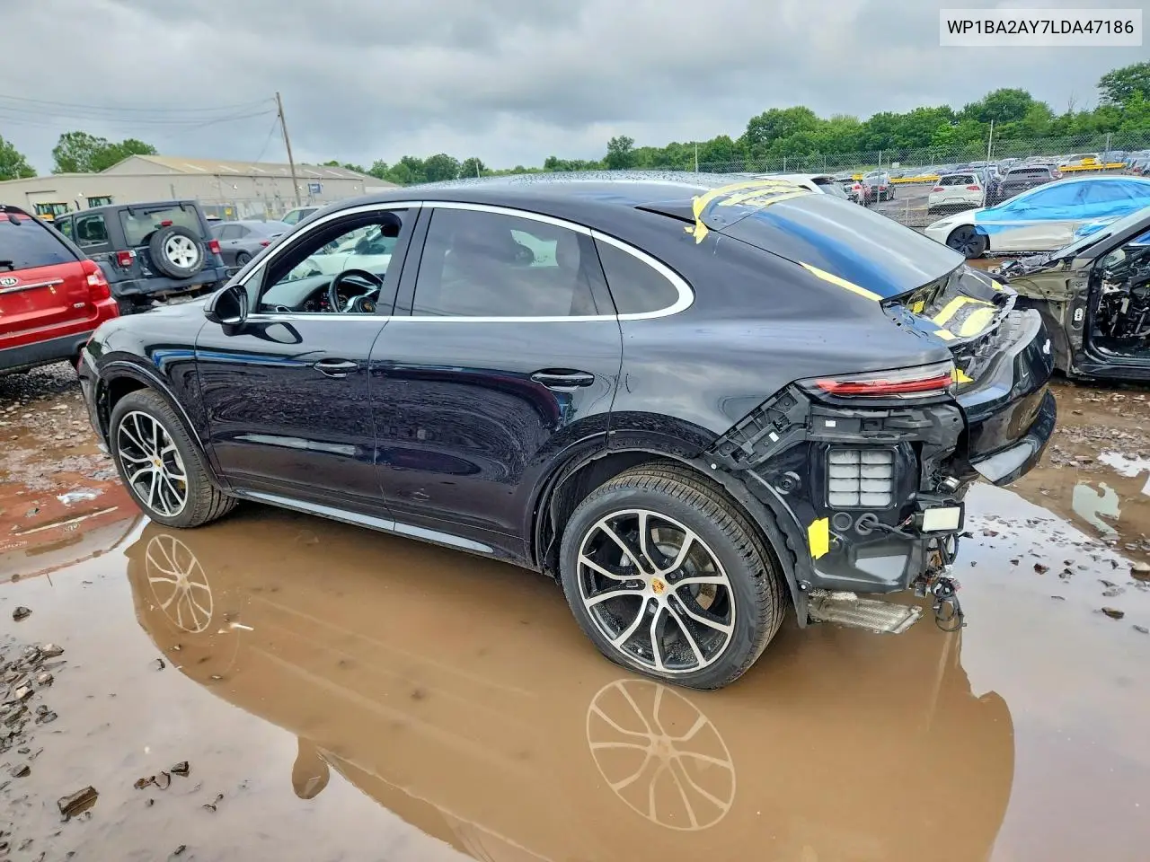 2020 Porsche Cayenne Coupe VIN: WP1BA2AY7LDA47186 Lot: 58807586