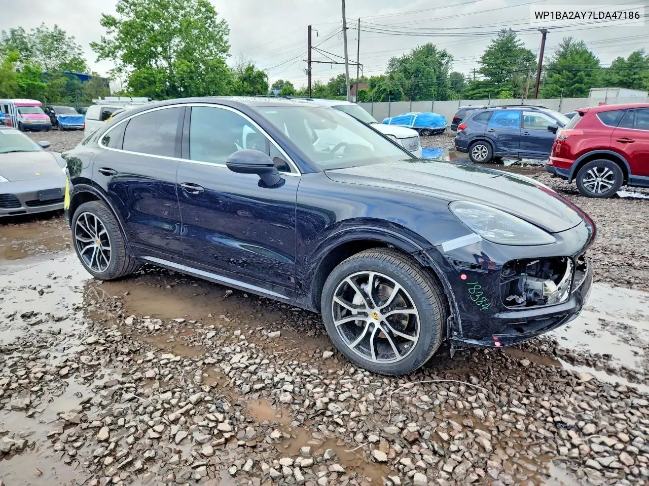 2020 Porsche Cayenne Coupe VIN: WP1BA2AY7LDA47186 Lot: 58807586