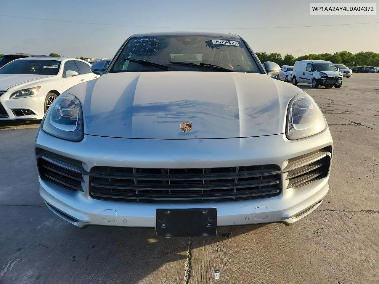 2020 Porsche Cayenne VIN: WP1AA2AY4LDA04372 Lot: 59154616