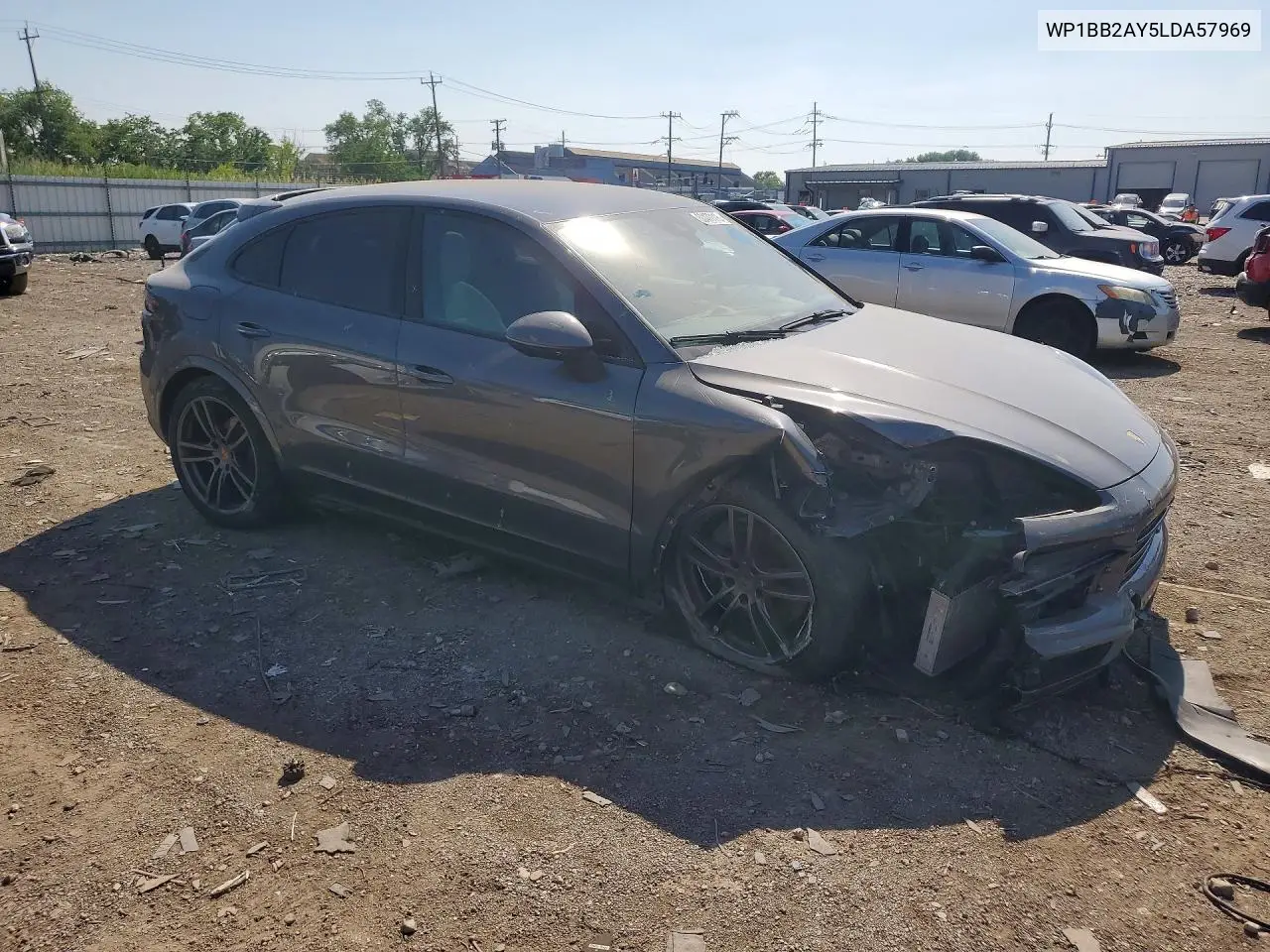 2020 Porsche Cayenne S Coupe VIN: WP1BB2AY5LDA57969 Lot: 60477116