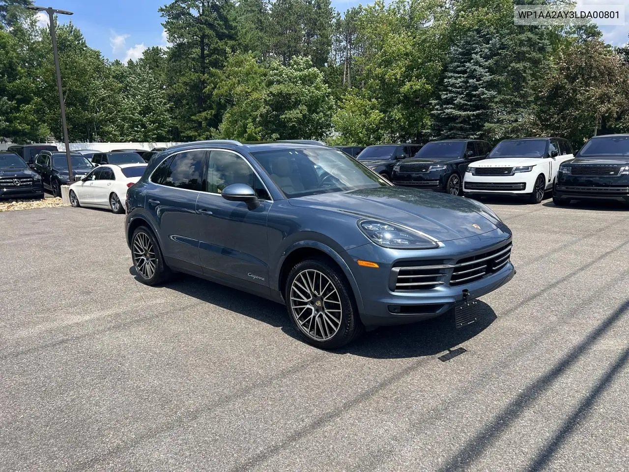 2020 Porsche Cayenne VIN: WP1AA2AY3LDA00801 Lot: 60530396
