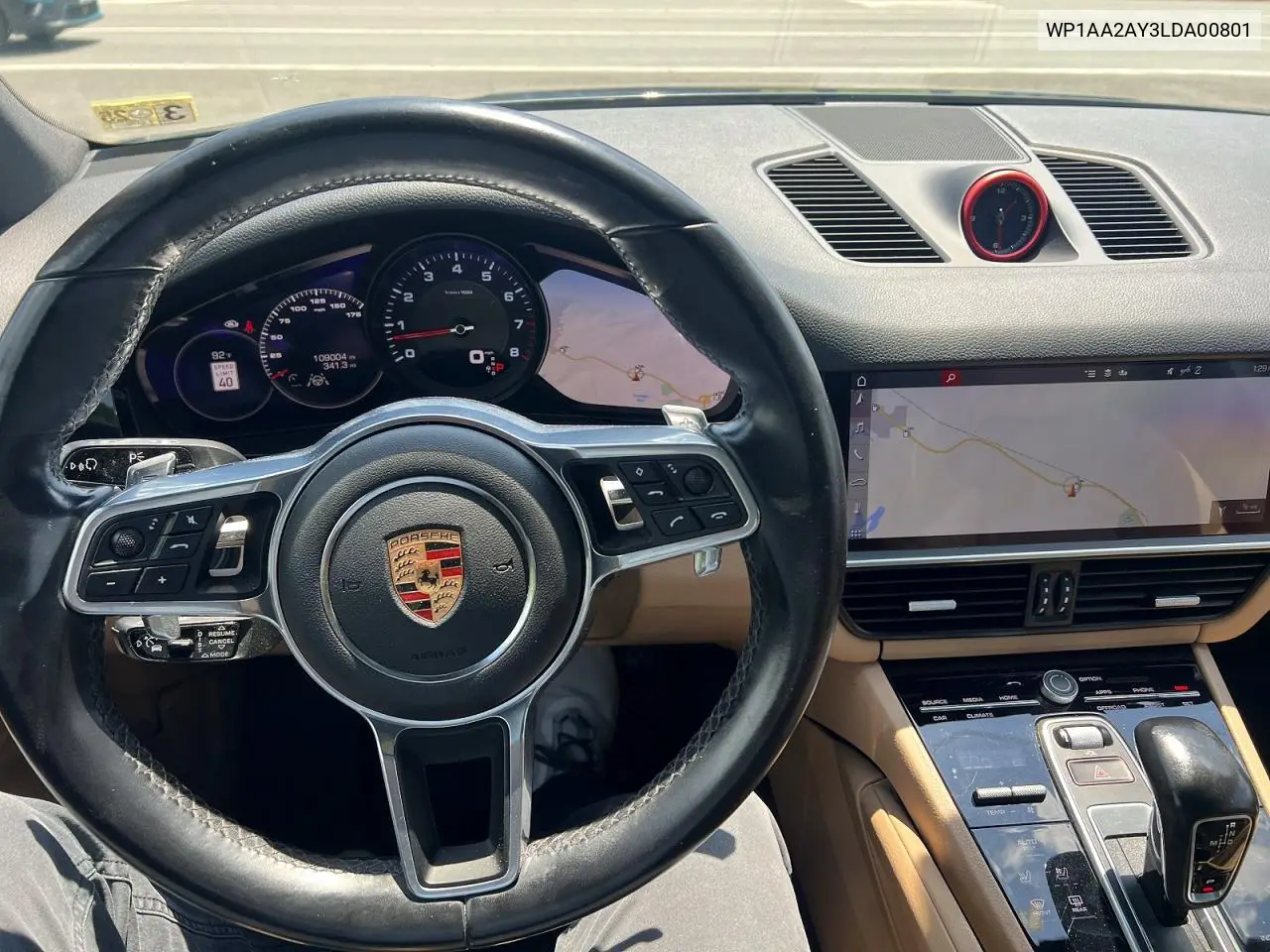 2020 Porsche Cayenne VIN: WP1AA2AY3LDA00801 Lot: 60530396