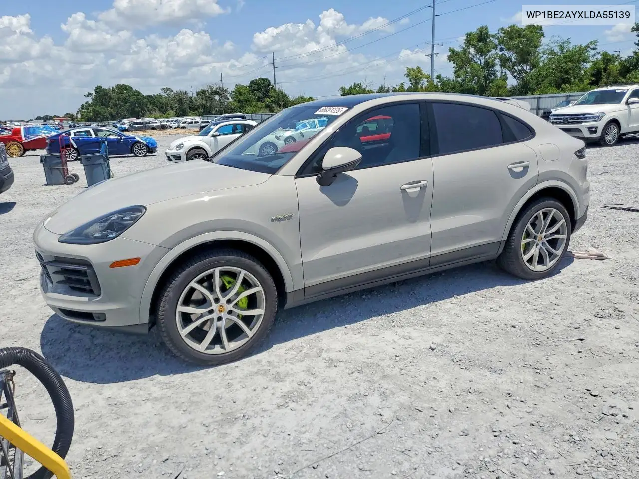 2020 Porsche Cayenne E Hybrid Coupe VIN: WP1BE2AYXLDA55139 Lot: 60991226