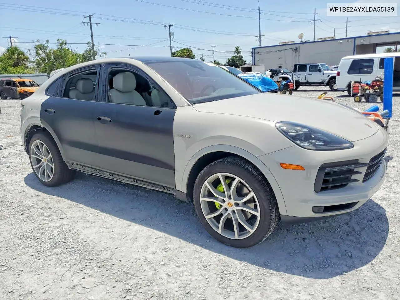2020 Porsche Cayenne E Hybrid Coupe VIN: WP1BE2AYXLDA55139 Lot: 60991226