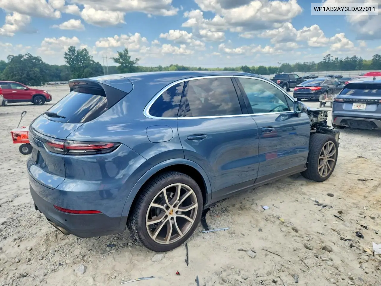2020 Porsche Cayenne S VIN: WP1AB2AY3LDA27011 Lot: 61666696