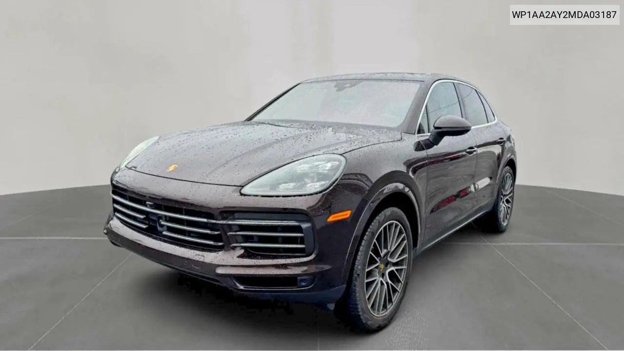 2021 Porsche Cayenne VIN: WP1AA2AY2MDA03187 Lot: 55227786