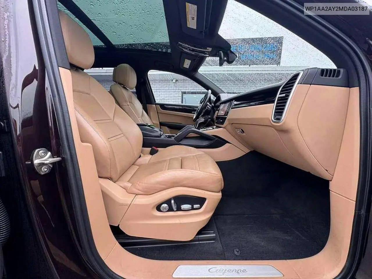 2021 Porsche Cayenne VIN: WP1AA2AY2MDA03187 Lot: 55227786