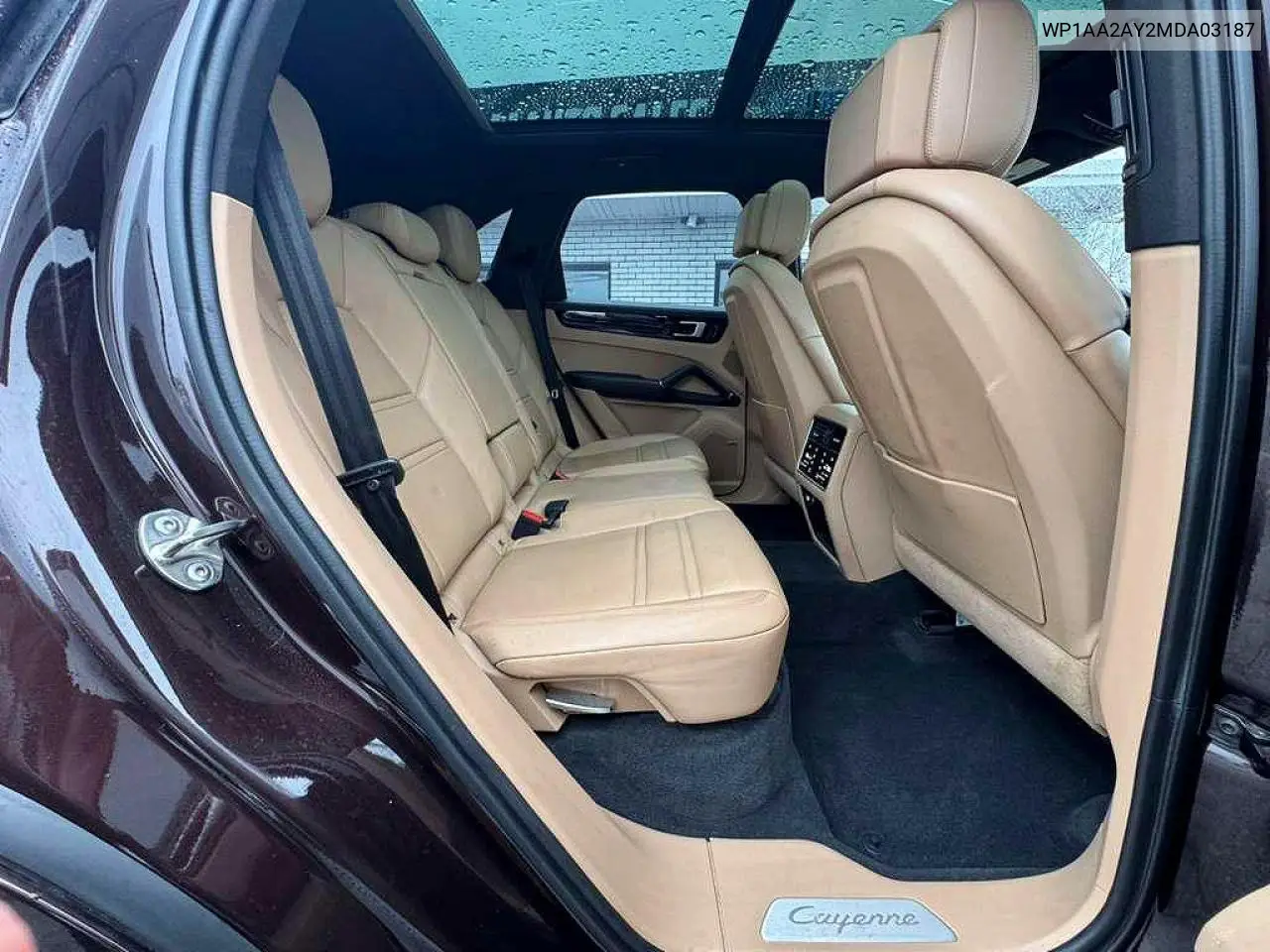 2021 Porsche Cayenne VIN: WP1AA2AY2MDA03187 Lot: 55227786