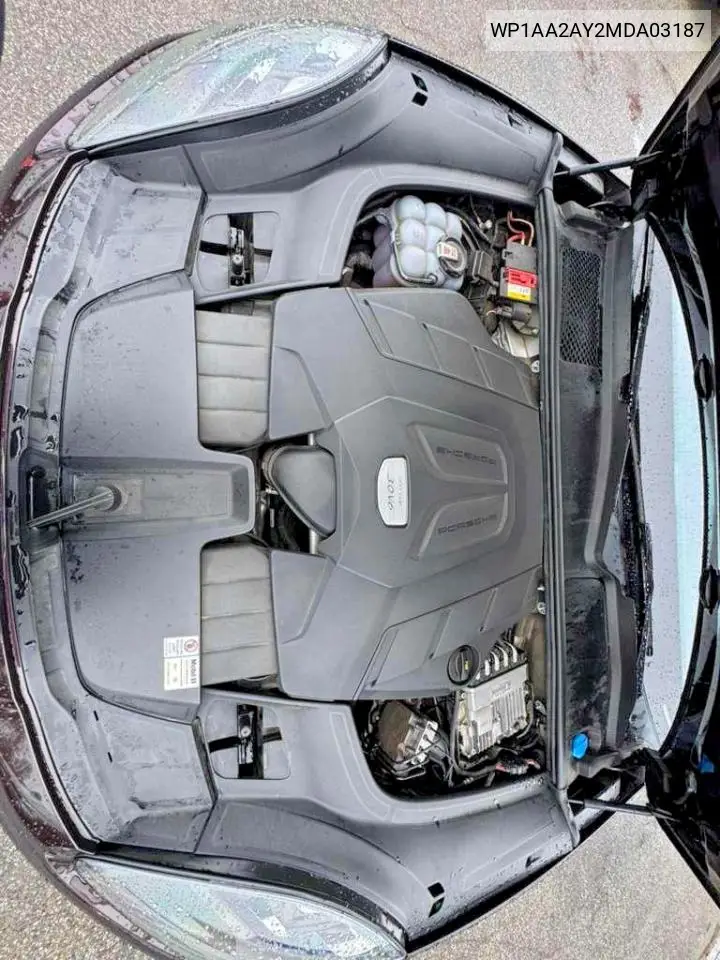 2021 Porsche Cayenne VIN: WP1AA2AY2MDA03187 Lot: 55227786