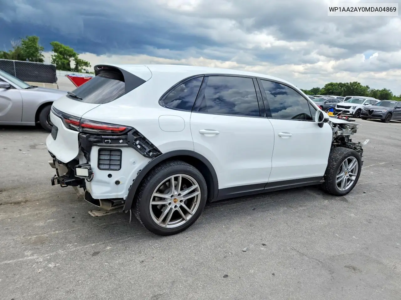 2021 Porsche Cayenne VIN: WP1AA2AY0MDA04869 Lot: 56865756