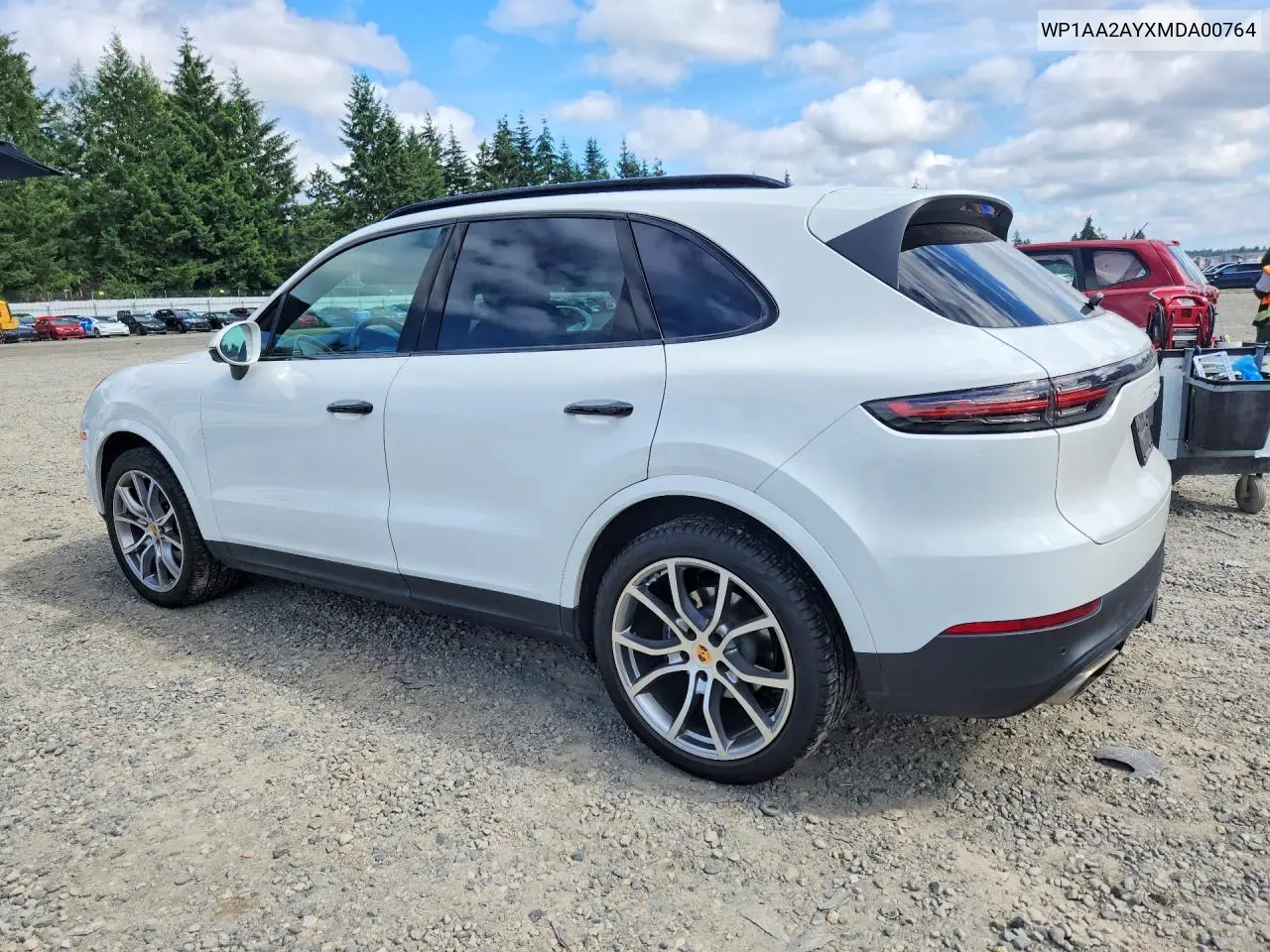 2021 Porsche Cayenne VIN: WP1AA2AYXMDA00764 Lot: 59387046