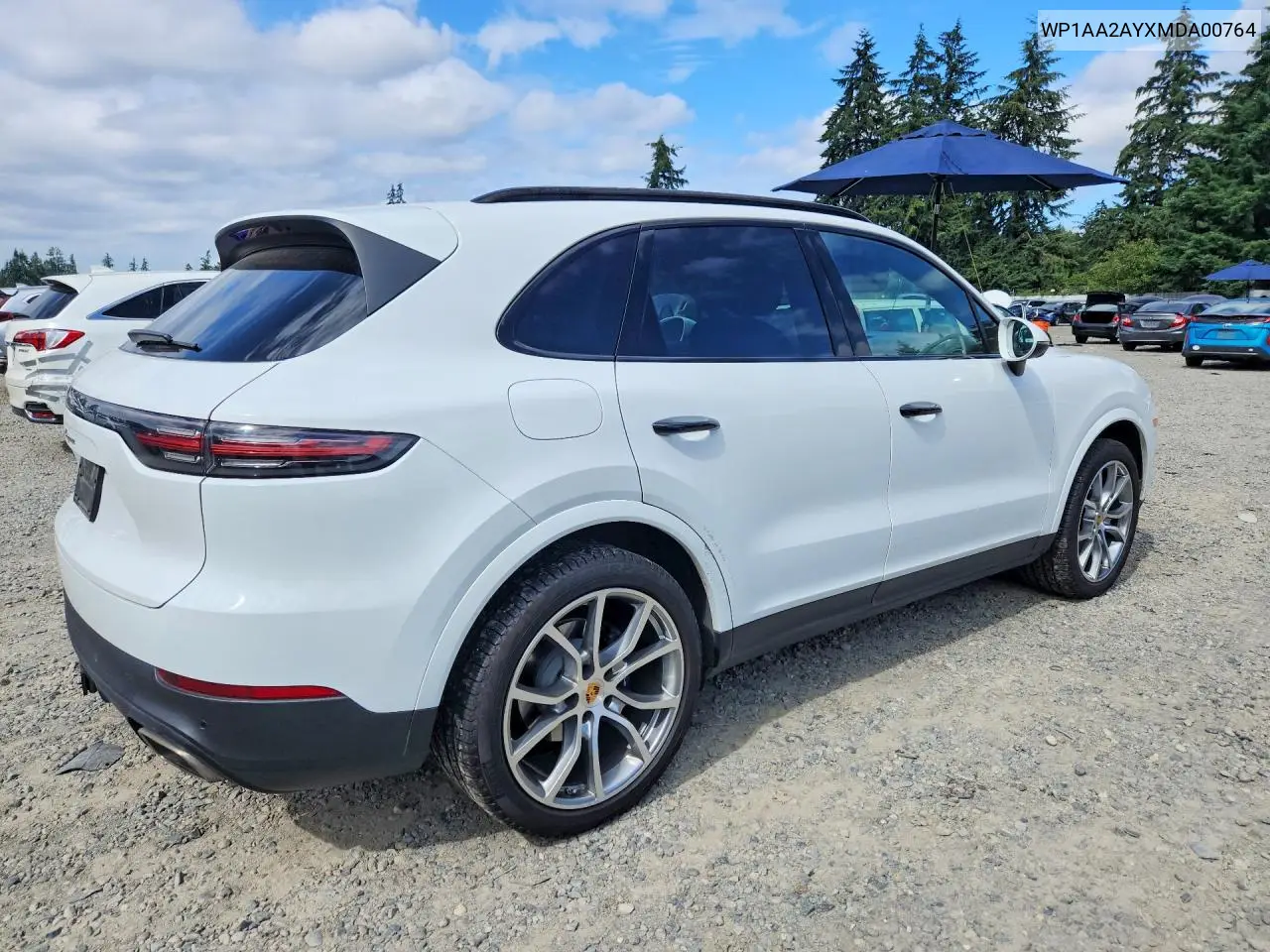 2021 Porsche Cayenne VIN: WP1AA2AYXMDA00764 Lot: 59387046