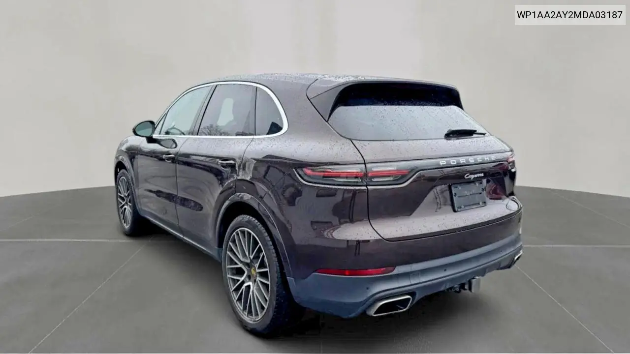 2021 Porsche Cayenne VIN: WP1AA2AY2MDA03187 Lot: 59657246