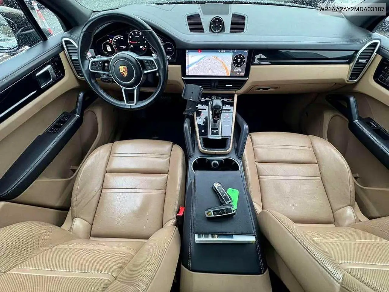 2021 Porsche Cayenne VIN: WP1AA2AY2MDA03187 Lot: 59657246