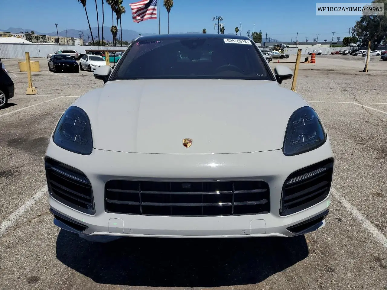2021 Porsche Cayenne Gts Coupe VIN: WP1BG2AY8MDA49965 Lot: 59876816