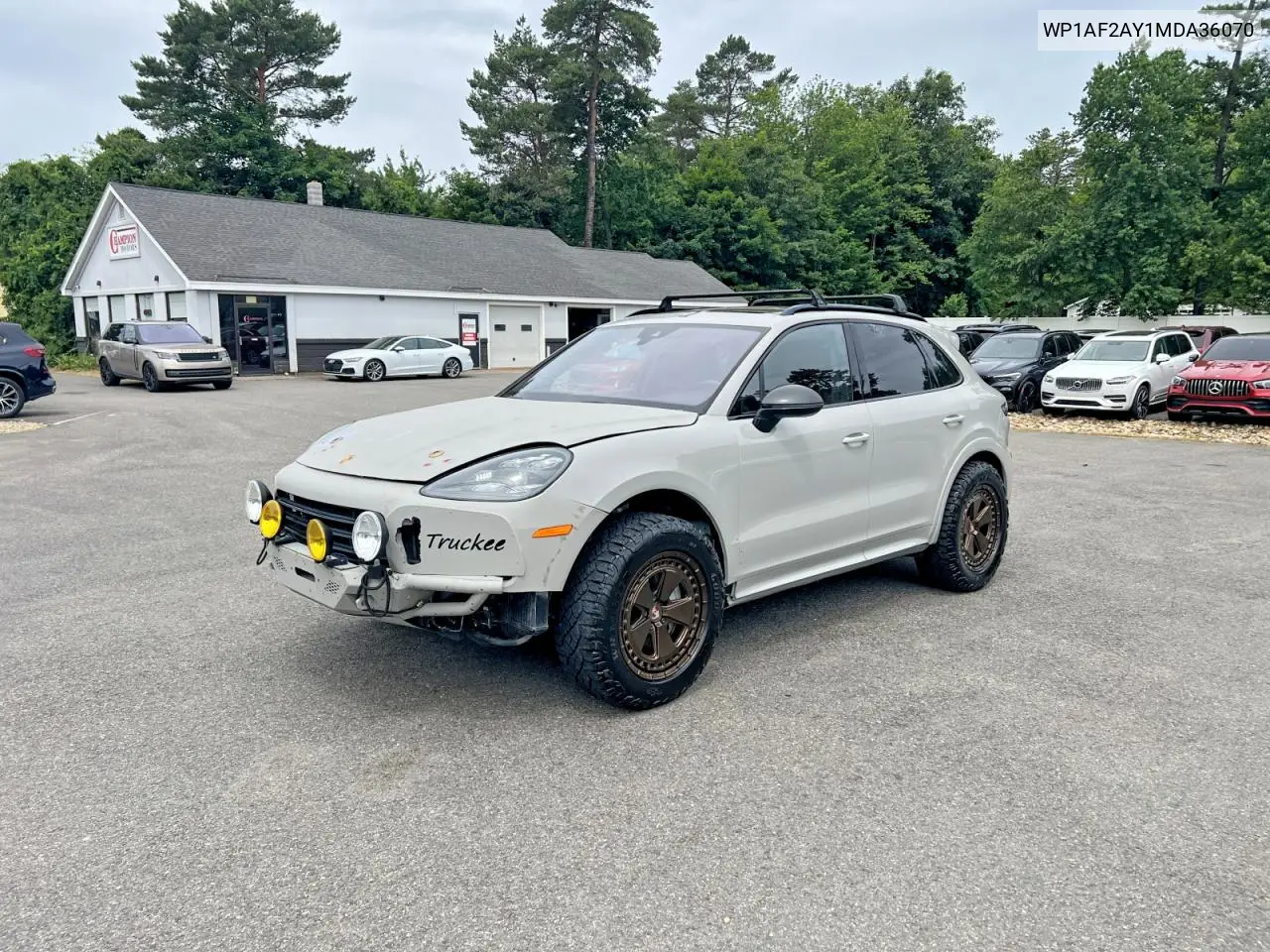 2021 Porsche Cayenne Turbo VIN: WP1AF2AY1MDA36070 Lot: 62083696