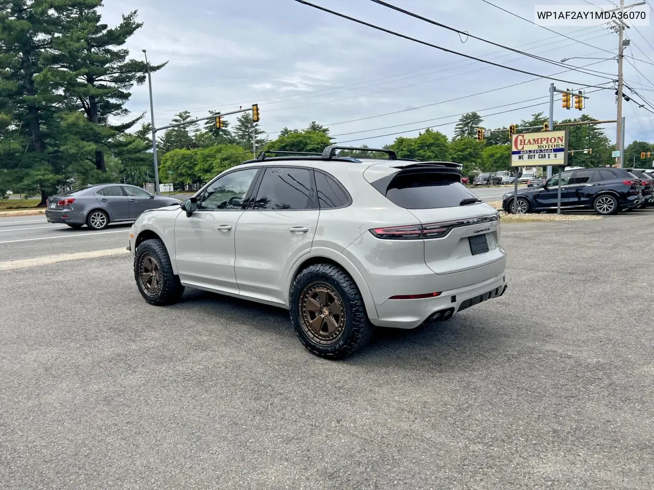 2021 Porsche Cayenne Turbo VIN: WP1AF2AY1MDA36070 Lot: 62083696