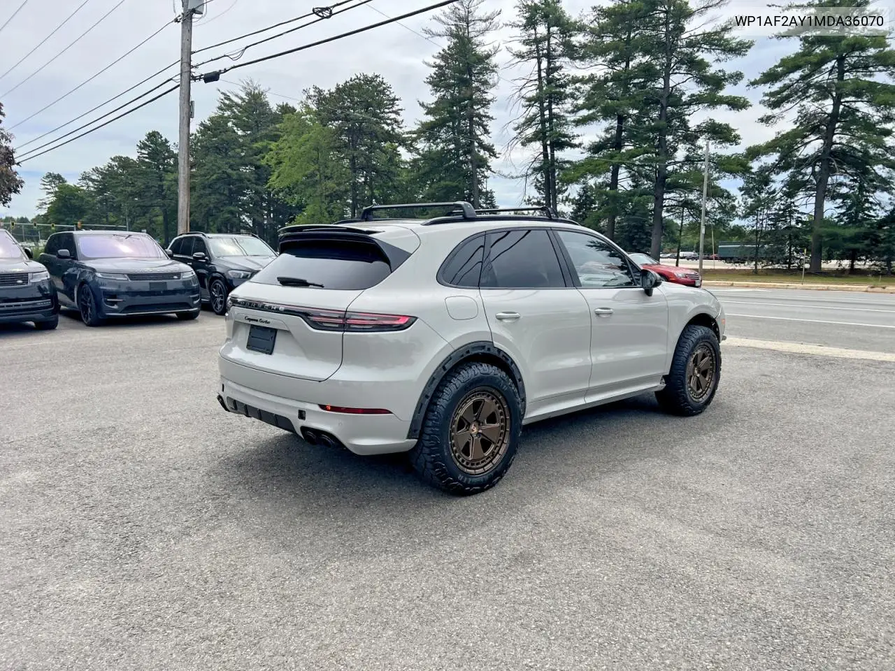 2021 Porsche Cayenne Turbo VIN: WP1AF2AY1MDA36070 Lot: 62083696