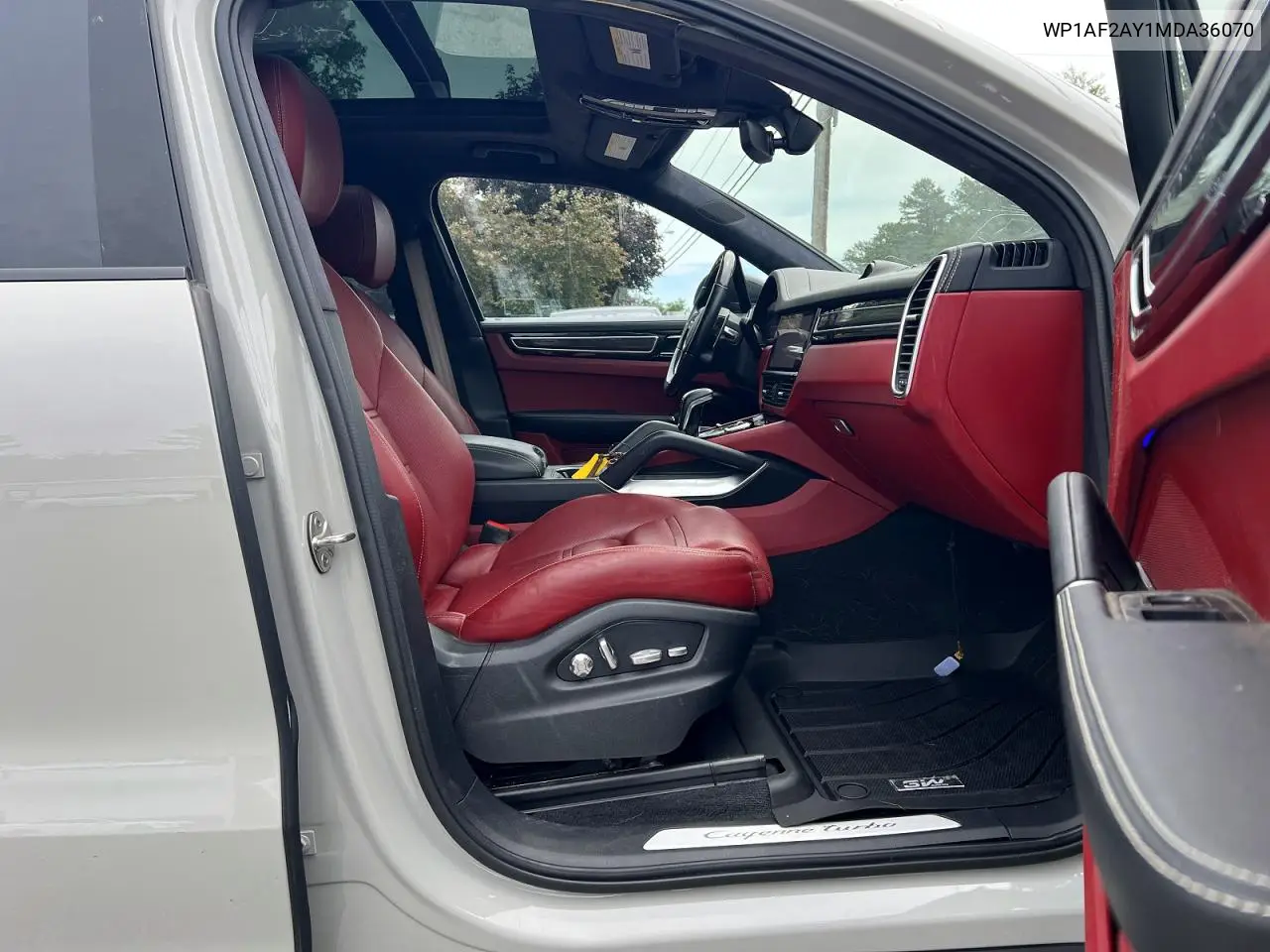 2021 Porsche Cayenne Turbo VIN: WP1AF2AY1MDA36070 Lot: 62083696