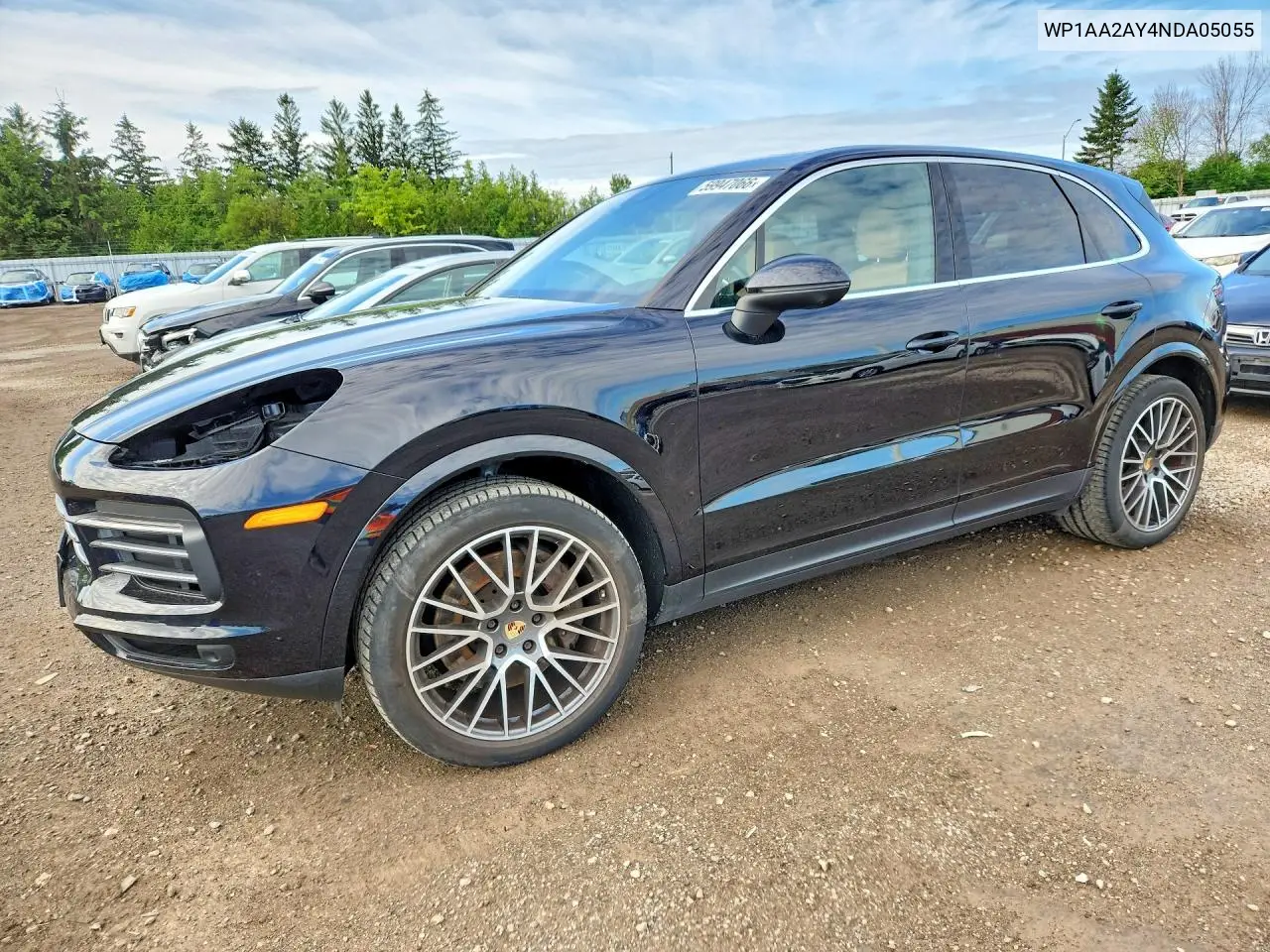 2022 Porsche Cayenne VIN: WP1AA2AY4NDA05055 Lot: 59947066