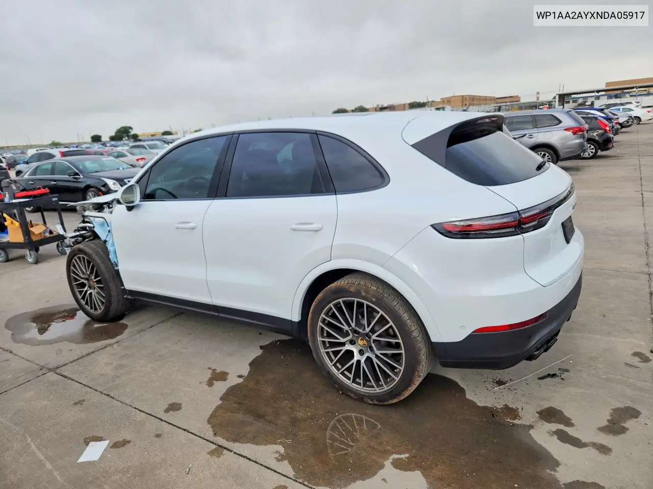 2022 Porsche Cayenne VIN: WP1AA2AYXNDA05917 Lot: 60800536