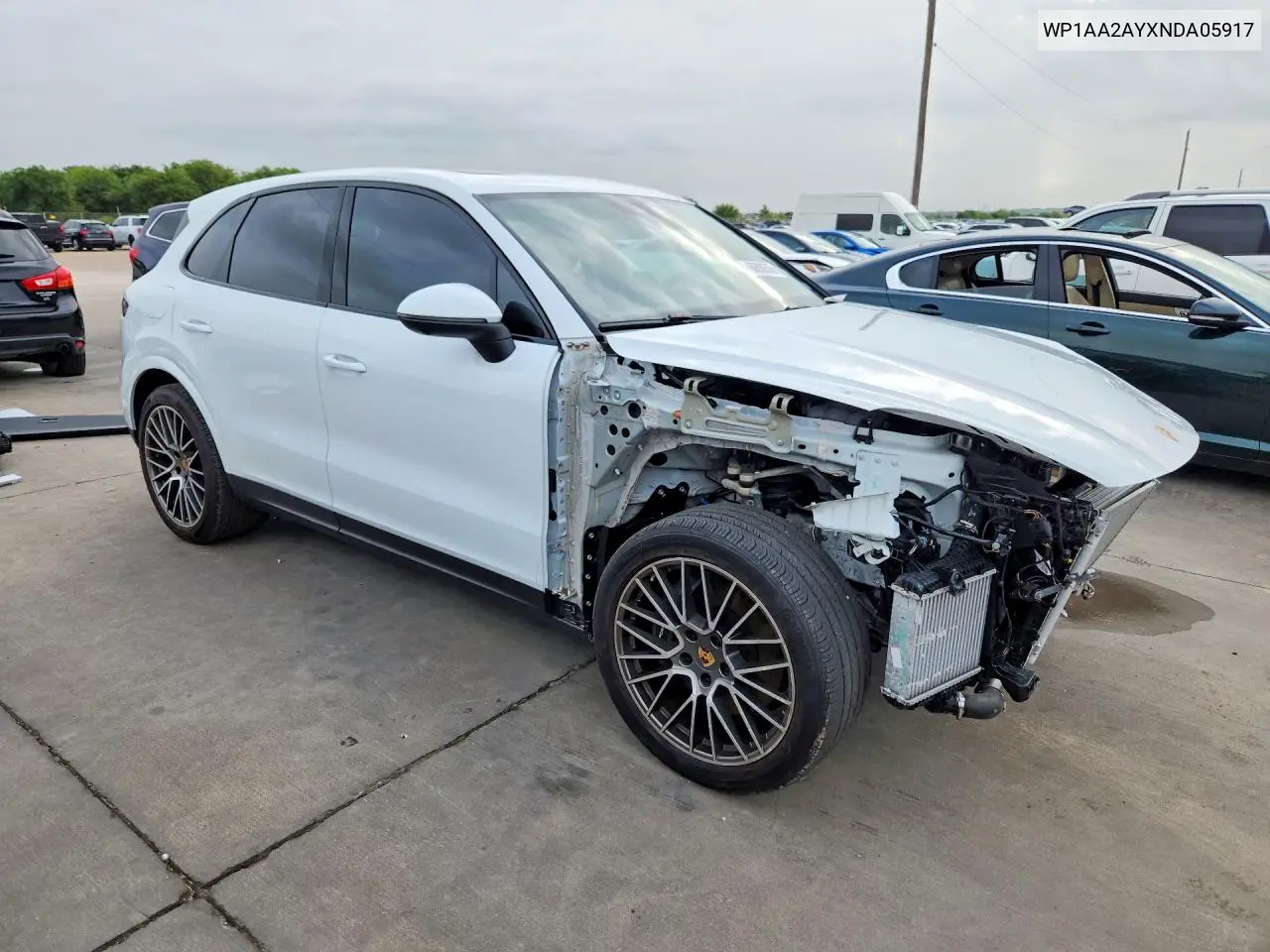 2022 Porsche Cayenne VIN: WP1AA2AYXNDA05917 Lot: 60800536