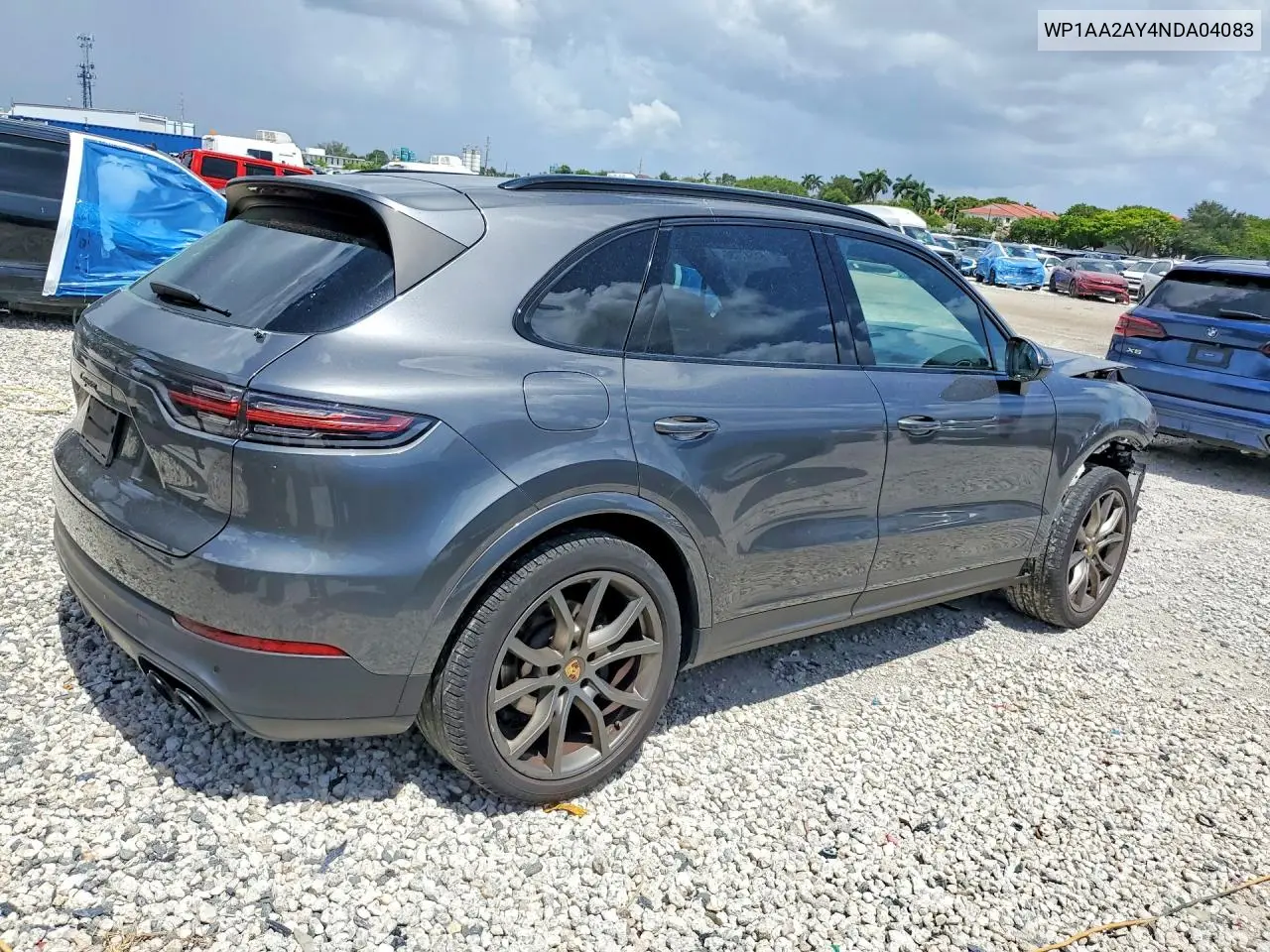 2022 Porsche Cayenne VIN: WP1AA2AY4NDA04083 Lot: 61547736