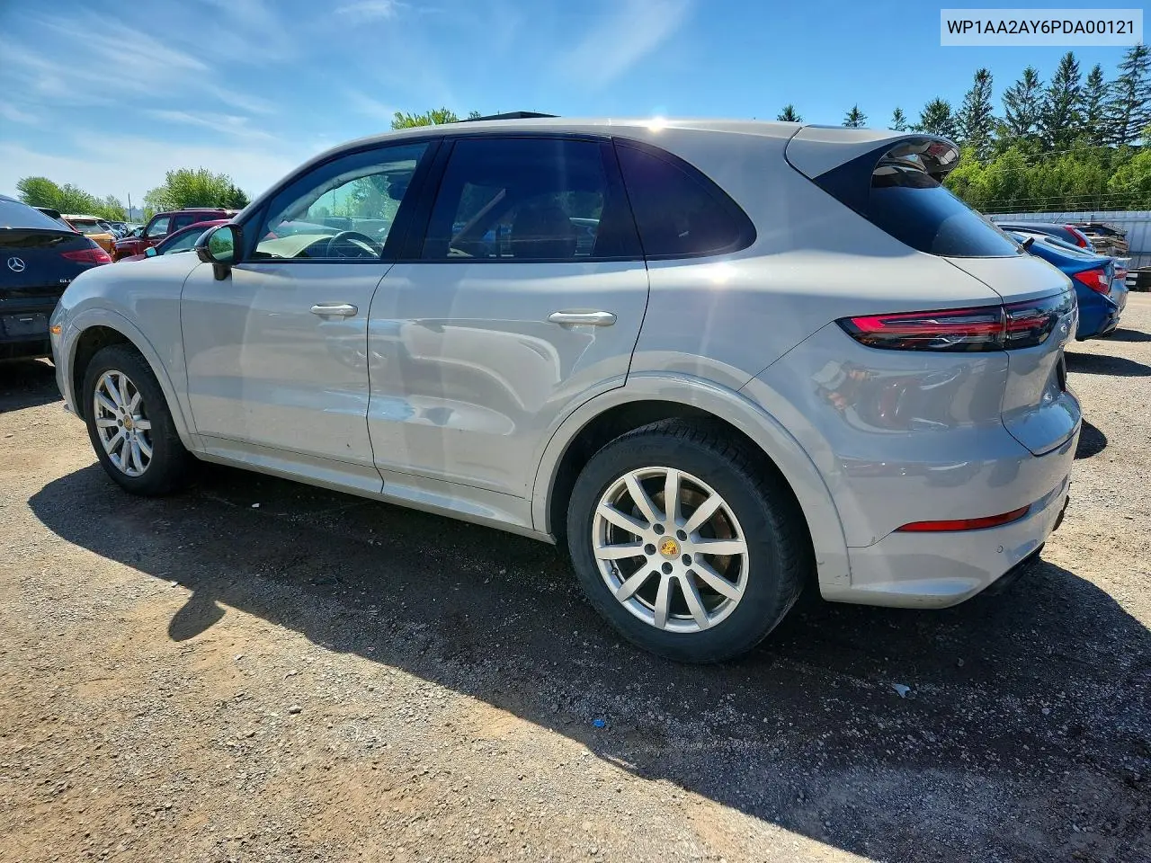 2023 Porsche Cayenne Base VIN: WP1AA2AY6PDA00121 Lot: 54108426