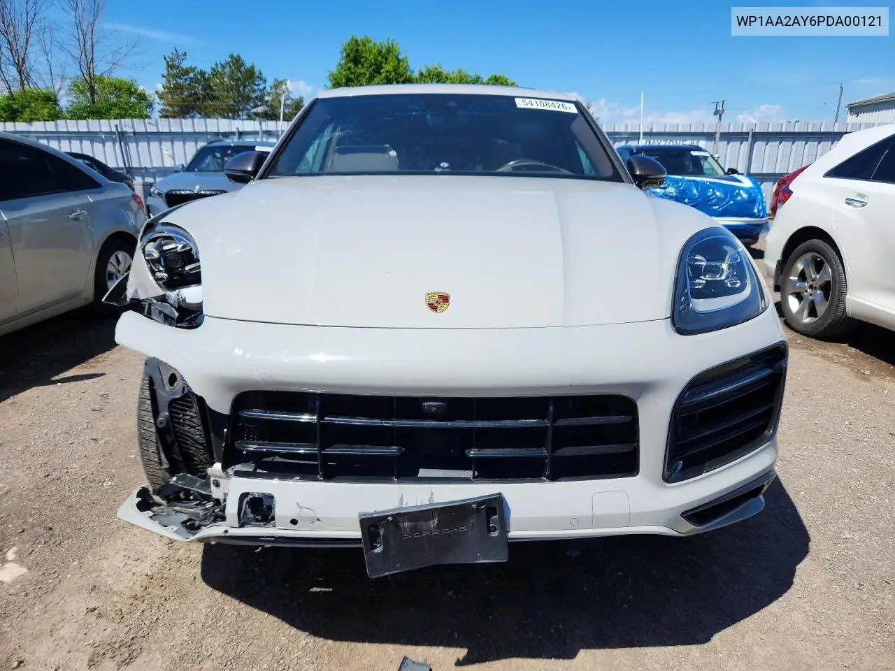 2023 Porsche Cayenne Base VIN: WP1AA2AY6PDA00121 Lot: 54108426