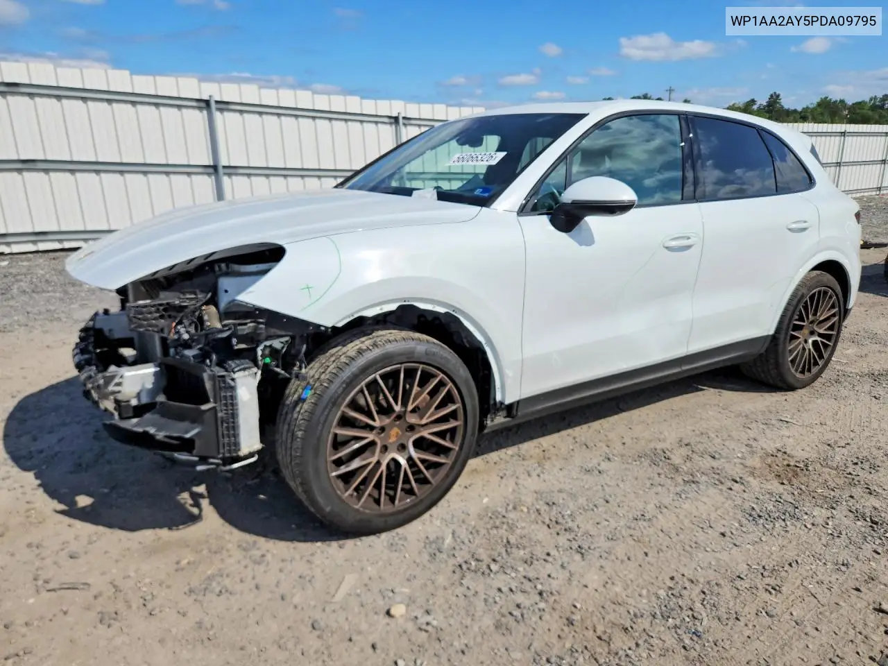 2023 Porsche Cayenne Base VIN: WP1AA2AY5PDA09795 Lot: 56066326