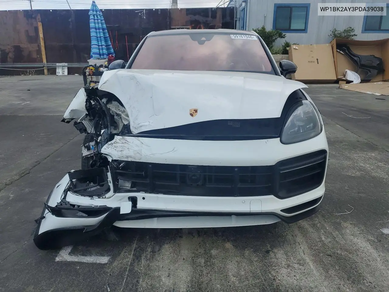 2023 Porsche Cayenne Turbo Gt VIN: WP1BK2AY3PDA39038 Lot: 59161946