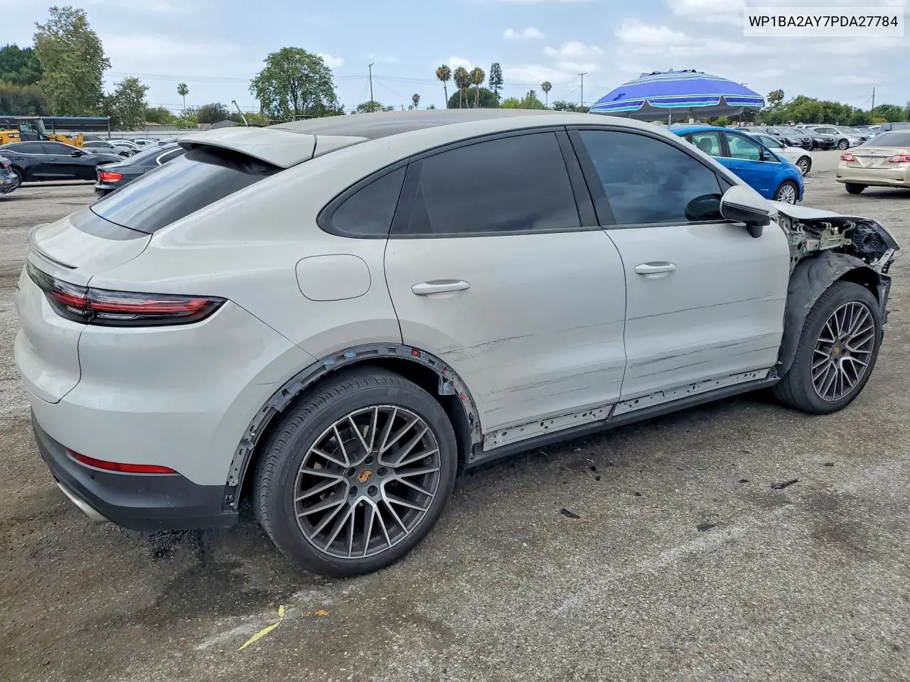 2023 Porsche Cayenne Coupe VIN: WP1BA2AY7PDA27784 Lot: 59599126