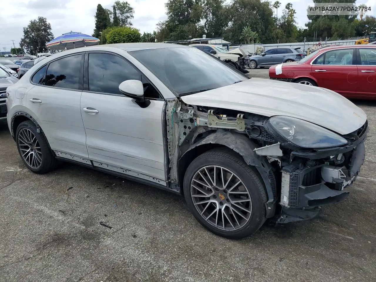 2023 Porsche Cayenne Coupe VIN: WP1BA2AY7PDA27784 Lot: 59599126