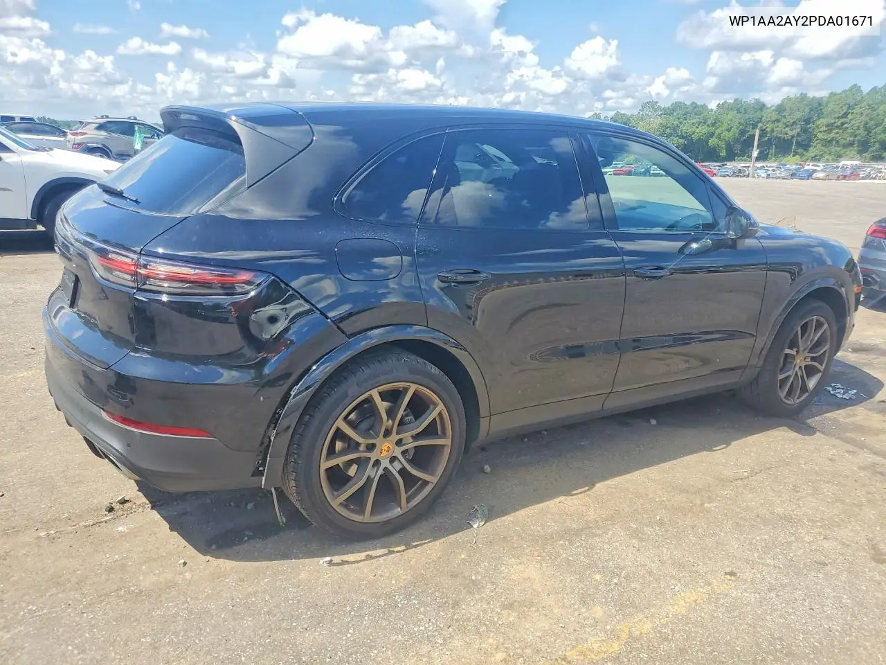 2023 Porsche Cayenne Base VIN: WP1AA2AY2PDA01671 Lot: 59705146