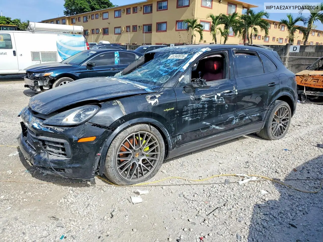 2023 Porsche Cayenne E-Hybrid VIN: WP1AE2AY1PDA12004 Lot: 61340976
