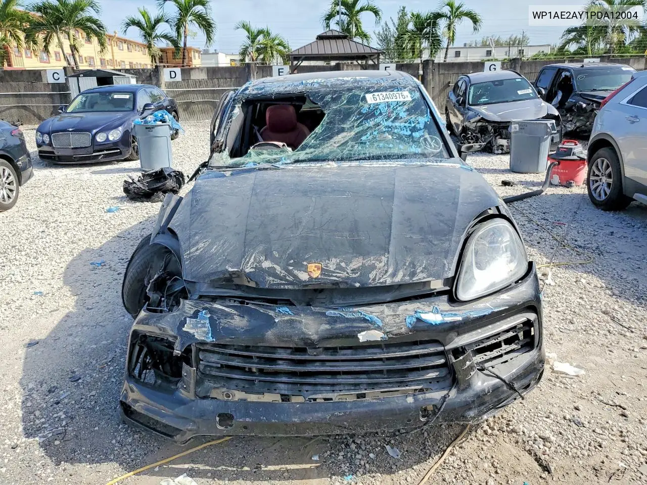 2023 Porsche Cayenne E-Hybrid VIN: WP1AE2AY1PDA12004 Lot: 61340976