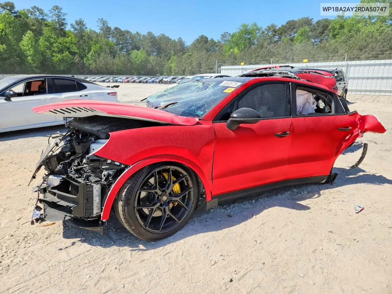 2024 Porsche Cayenne Coupe VIN: WP1BA2AY2RDA50747 Lot: 50439726