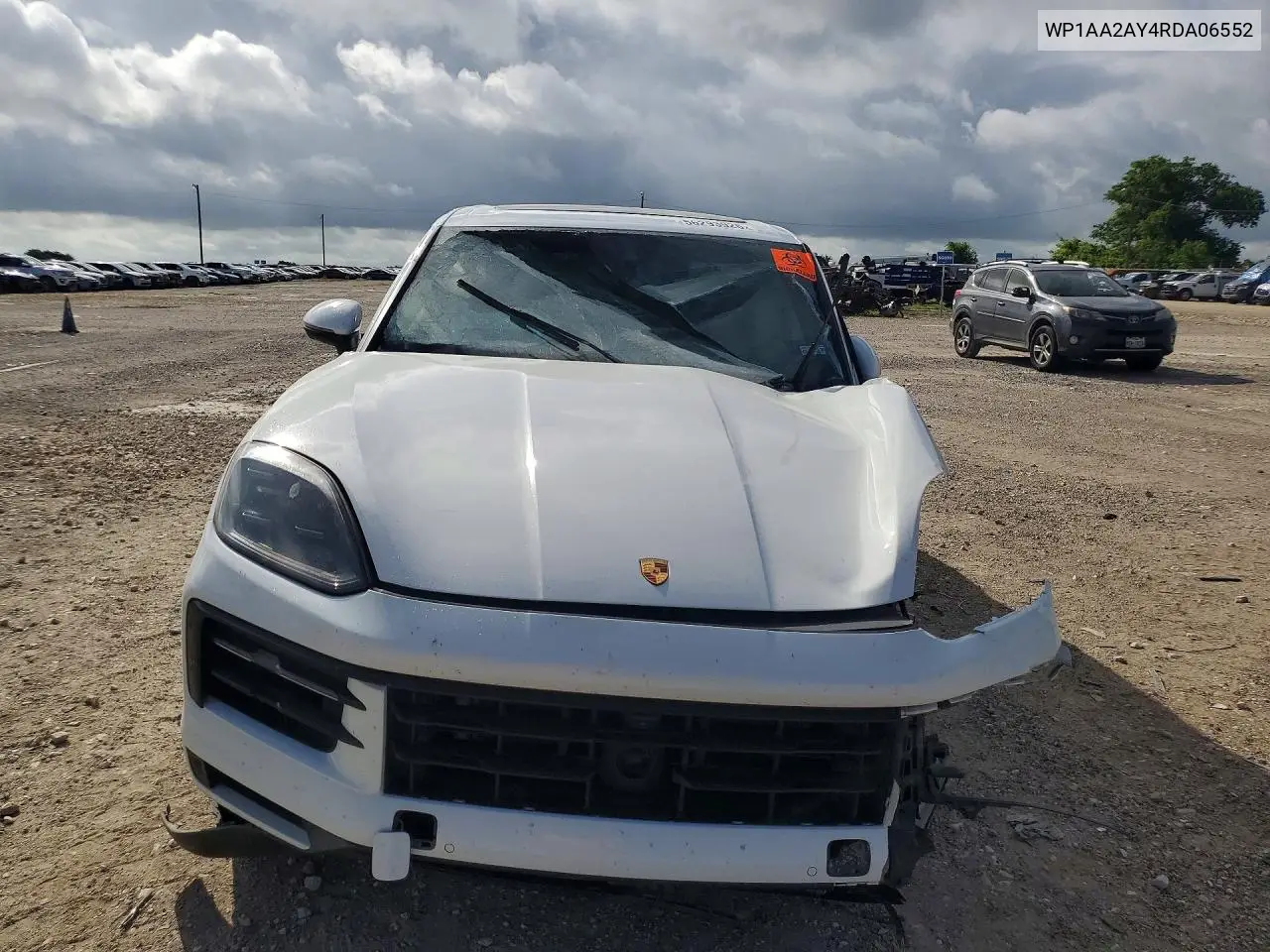 2024 Porsche Cayenne VIN: WP1AA2AY4RDA06552 Lot: 56293926