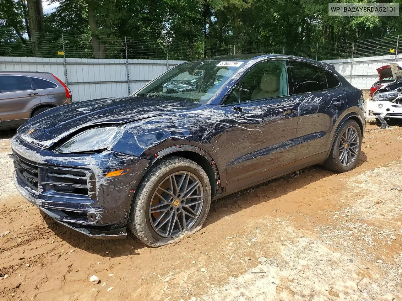 2024 Porsche Cayenne Coupe VIN: WP1BA2AY8RDA52101 Lot: 57823496